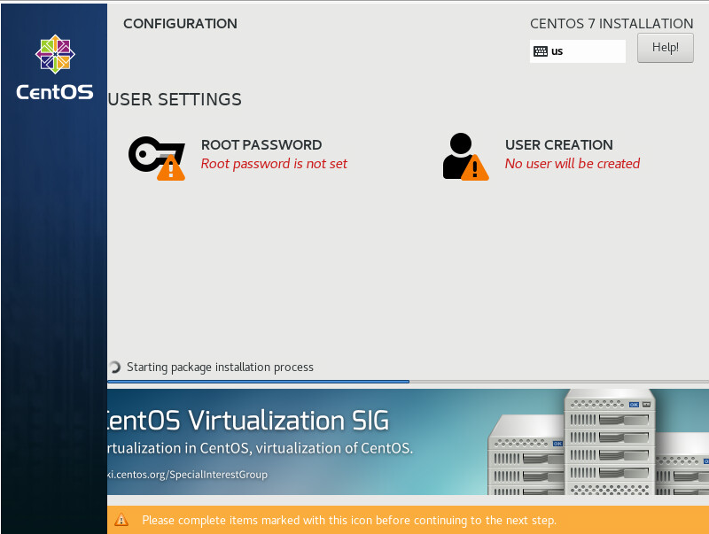 CentOS 7 - User Settings